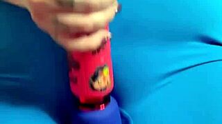 asian bbw shows juicy tits pussy lips after workout cum