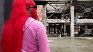 Darkchocolatebarbie's Big Ass Shaking Compilation Teases Backstage And Outdoor