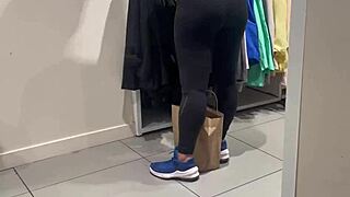 damn check that round latina booty bouncing thru see-thru leggings 👀🍑