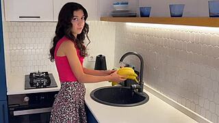 whoa katty lost memory now loves rough anal creampie!