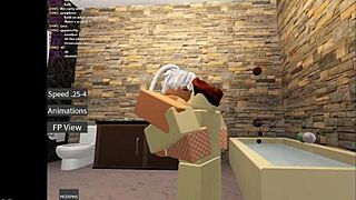 Roblox Bunny Gets Hardcore Fucked With Big Tits Bouncing