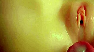 im lickin yer cum outta her tight pussy closeup amateur threesome w monicamoments doll