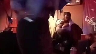 tristina millz parties with black barbie and mz mellonz in glendale studio