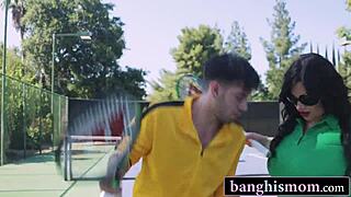 two milfs in tennis uniforms? game on turns into our hot ass-pounding foursome!