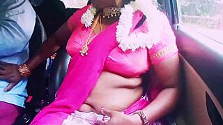 i'm the beautiful saree housewife cheating with boyfriend in car telugu dirty talk sex... ugh so hot