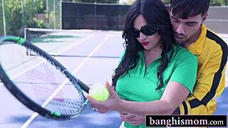 two milfs in tennis uniforms? game on turns into our hot ass-pounding foursome!