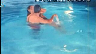unmarried indian couple with big tits gets hot and steamy by the pool before bedroom fun