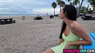 Stepsister Sneakily Sucks Stepbrother Cock On Call With Stepdad