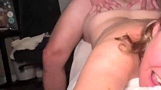 Avril's Shower Pronebone Ends in Hairy Creampie