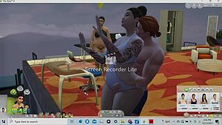 Lucky Guy's Boner Crushed And Swallowed By Thick Asian Hips!