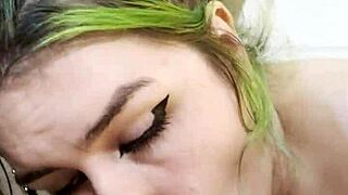 nikki greaves gags on my monster cock pov so damn hot