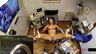 miss mars turns guinea pig as doctor tampa and nurse kristen test e-stim on her pussy