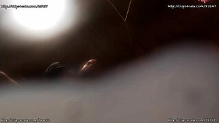 Sabina agos fingers herself then deepthroats hard behind the scenes
