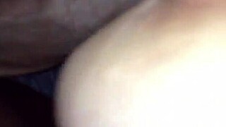 Doggystyle Pounding White Bitch with Massive BBC Cumshot Finish