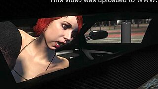 Franklin calls up a hooker in the car for some quick prostitute sex