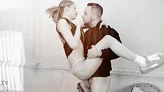 Man i picked up this cute blonde student on the street for outdoor sex
