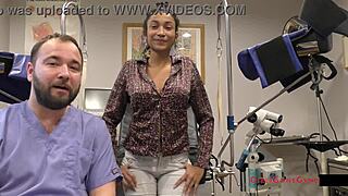 miss mars turns guinea pig as doctor tampa and nurse kristen test e-stim on her pussy