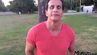 Amateur milf takes massive facial cumshot from rough daddy pounding session