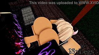 Roblox campers sneak tent sex big cock pounds big ass tits bounce wildly