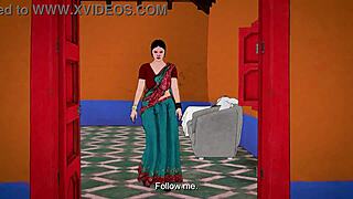 INDIAN DESI BHABHI SCREAMS AS BROTHER-IN-LAW POUNDS HER HARD IN HINDI