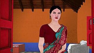 INDIAN DESI BHABHI SCREAMS AS BROTHER-IN-LAW POUNDS HER HARD IN HINDI