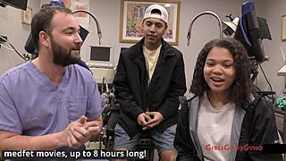 tampa uni physical has michelle anderson spreading big tits and ass for patient inspection