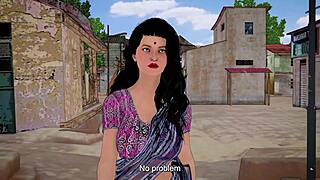 INDIAN DESI BHABHI SCREAMS AS BROTHER-IN-LAW POUNDS HER HARD IN HINDI