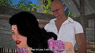 INDIAN DESI BHABHI SCREAMS AS BROTHER-IN-LAW POUNDS HER HARD IN HINDI