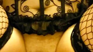 close-up pov of latina's petite feet teasing before rough monster cock pounds her tight pussy to creampie bliss