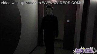 Halloween Michael Myers Cosplay Parody Delivers Hard Anal Creampie Squirting Orgasms and Screaming Slut