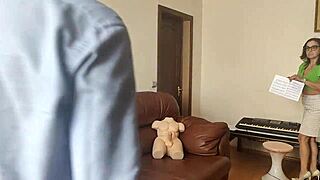 strict teacher skips music for sex doll tantaly pounding and my cock lesson