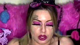 eleina's dirty night lessons got me hard roleplay lingerie slut milf tattoo action