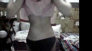 sexy filipina dances strips small tits teasing undress clothes rip