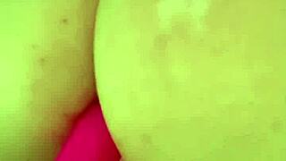She fingers herself wildly in shower till squirting orgasm hits hard