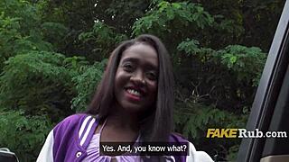 that black colombian tourist was totally down for some cash fun since nobody was around watching