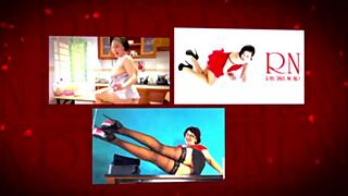 fingering pretty housewife pussy in bodystockings nylons leads to ripped clothes orgasm