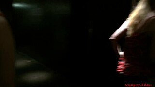 whoa surprise ANAL and deepthroat BLOWJOB in public restaurant toilet... cum swallow! 😲🍆💦