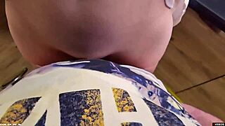 Kinky Milf Begs For Creampie In Tight Wet Kitchen Panties