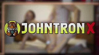johntronx films his amateur tattooed thai girl riding cock in first-time anal and more