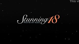 omg teen alice flore diddles her shaved pussy camping 😏🌳💦