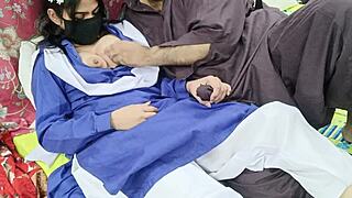 desi schoolgirl in uniform gets secretly drilled by her stepdad's thick shaft