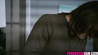 Step Aunt Alexa Payne Caught Him Stealing Underwear Now Bent Over Face Fucked Rough!
