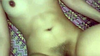 pinay college student sucks cock then rides for creampie in dorm