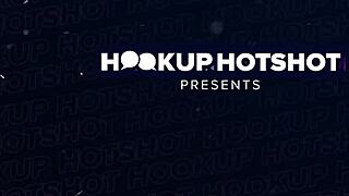 Blonde Emma Rosie Gapes Ass Rimmed in Wild Threesome Fuckfest!