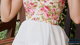 wow petite blonde milf kenna james strips so hot