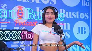 Kinky Colombian Mayraoficial Squirts Hard on Sybian Machine in Juan Bustos Podcast