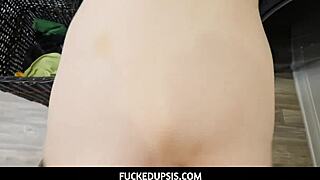 STEPSIS Begs for STEPBRO Fuck After FIGHT in Laundry!