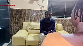Hey teacher, this ebony babe's wet pussy on your monster black cock seals the job interview deal