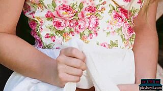 wow petite blonde milf kenna james strips so hot