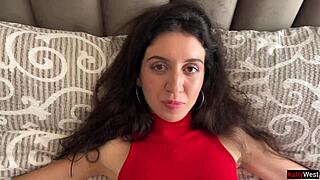 can this cute beauty handle rough public sex with stranger agent?